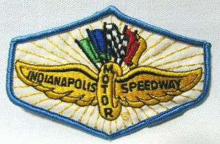 Vintage 1970 S Indianapolis Motor Speedway Patch Racing Automobile Automotive