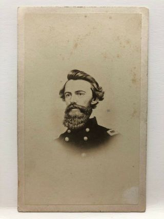 Civil War Era Cdv General George Stoneman