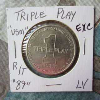 $1.  00 Route Token Triple Play Las Vegas,  Nevada (exc)