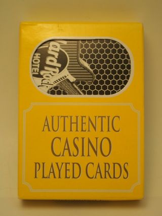 Hard Rock Hotel Las Vegas Casino Playing Cards Poker Room - Black