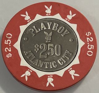 Playboy Club $2.  50 Casino Chip Atlantic City Nj 3.  99