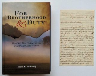 1864 Civil War West Point Grad To Classmates Father Re: Sons Capture By Rebel S