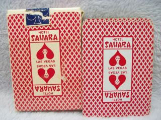 Vintage Sahara Hotel Casino Las Vegas Deck Of Playing Cards Unsealed