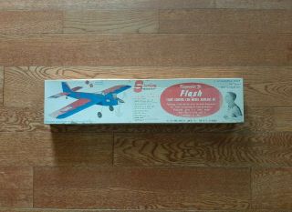 Vintage Sterling Models Ringmaster Jr Flash Stunt Control Line Airplane Kit