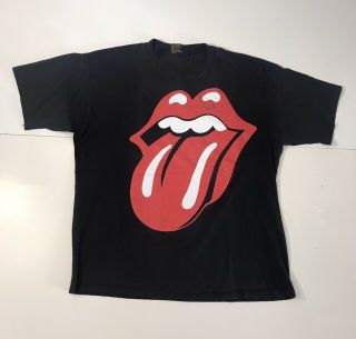 Vintage 90s Rolling Stone Voodoo Lounge 1994 Tour Concert T Shirt Brockum Sz Xl