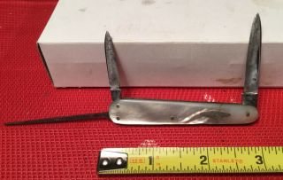 Vintage H Boker & Co Cutlery Germany Pearl Pocket Knife