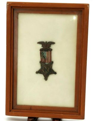 Veteran 1861 - 1866 GAR Grand Army of the Republic STARS & STRIPS Medal Mini Lapel 2