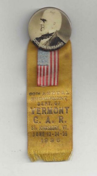69th Annual Encampment Dept.  Of Vermont G.  A.  R.  St.  Johnsbury,  Vt.  June 23 - 25,  1936
