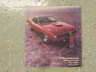 1962,  1963,  1964,  1967,  1969,  1970 Dodge,  Plymouth,  Mopar - Nine Sales Brochures