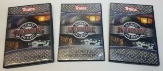 Trains: Ultimate Railroading Dvd Series,  Set Of 3 Dvd 