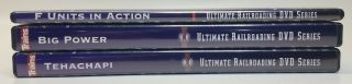 Trains: Ultimate Railroading DVD Series,  set of 3 DVD ' s | & 2