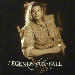 Vintage 1994 Brad Pitt Legends Of The Fall Move Promo T - Shirt Size Large