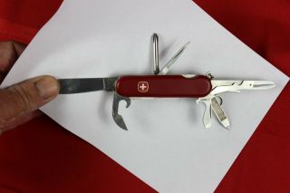 Wenger Delemont Switzerland Stainless Swiss Army Knife Pocket Knife 7 Tools