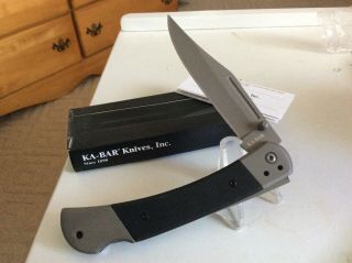Ka - Bar Lock Blade Knife W/ Clip