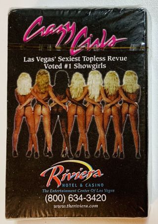 Crazy Girls Playing Cards Rivera Hotel & Casino Las Vegas,  Nevada