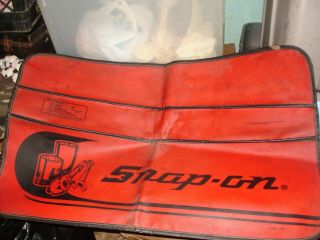 Vintage Snap - On Car/truck Fender Cover Automobile Tool 23 " X37 " Apron Ck - 7c