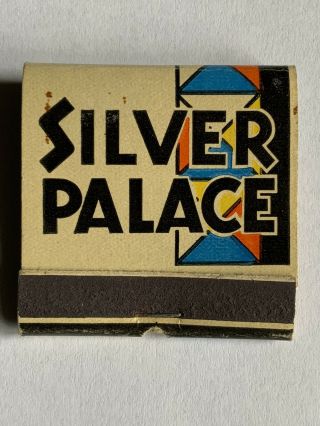 Vintage Feature Matchbook Silver Palace Casino Las Vegas Nevada