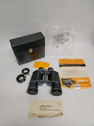 Vintage Jason Model 161f Commander 10x50 Extra Wide Angle Binoculars