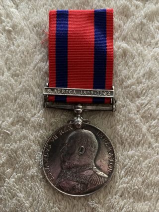 British Transport Medal Boer War 1899 - 1902