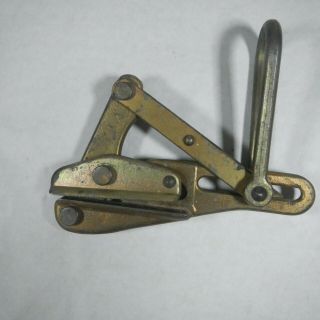 Vintage Klein 1613 - 40 Wire Rope/cable Puller Grip Tool Usa