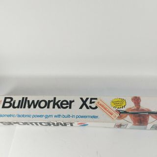 Bullworker X5 Power Gym Exercise Bar - Vintage - Isometric Isotonic A10
