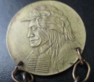 Medal to SIOUX INDIANS BY JOHN H.  STARIN York 3