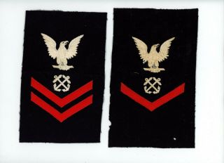 Usn 1894 - 1905 U.  S.  Navy Coxswain & Boatswains Mate Class Rating Badges