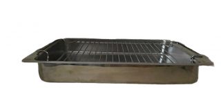 Vintage Revere Ware 4 Quart 9x13x2 Casserole Cake Baking Pan Stainless Steel