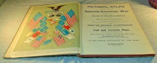 1898 Pictorial Atlas Illustrating The Spanish American War By Leroy Armstrong