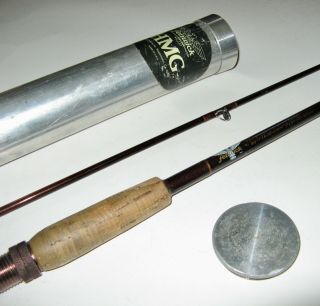 2 Pc Custom Fenwick Gfs 87c 8´9¨ Trolling Fishing Rod With Metal Tube -