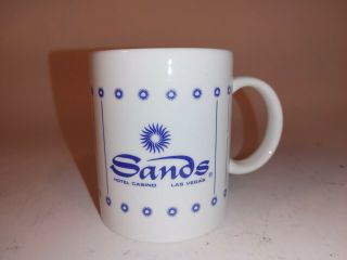 Vintage The Sands Las Vegas Hotel Casino Coffee Mug