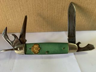 Vintage Gsa.  Girl Scouts Of America.  Pocket Knife.  Kutmaster.  1950 - 60 