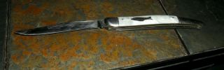 Vintage Imperial Usa Fishing Pocket Knife Fishing Knife 1946 - 1956 9 " Open