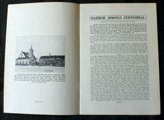 Centennial Holy Childhood Church & Indian School Harbor Springs,  MI 1829 - 1929 3