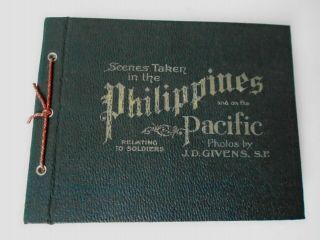 Photos Of Scenes From The Philippines - American War 1899 - 1902 Book Of 120 Photos