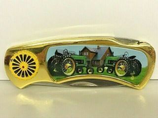 Collectible Folding Pocket Knife Possibly John Deere