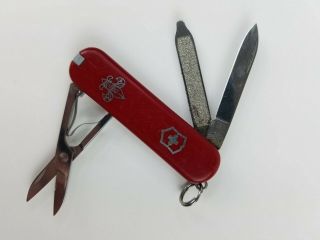 Victorinox Classic SD - Swiss Army Knife - 58 mm - Red with Various Logos 2