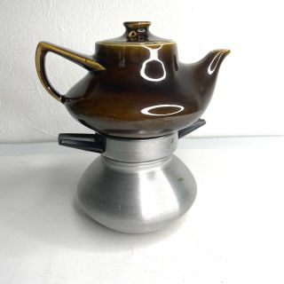 Vintage Letizia Espresso Coffee Maker Pot Base & Ceramic Pot