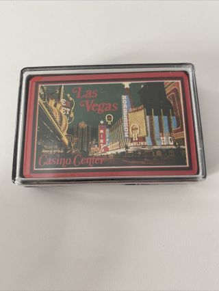 Vintage Las Vegas Casino Center Souvenir Playing Cards Golden Nugget