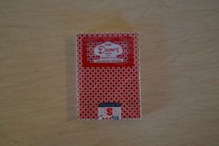 The Dunes Hotel Casino Playing Cards Uncancelled Pgc Hoyle Red