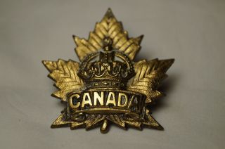 Ww1 Canadian Rnas Royal Naval Air Service Cap Badge