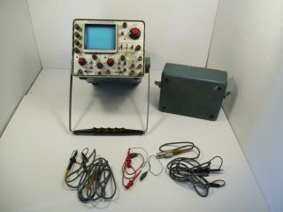 Vintage Tektronix 422 Portable Analog Dual Channel Oscilloscope With Probes