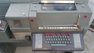 Western Union Teletype Machine 28 - ASR 39 