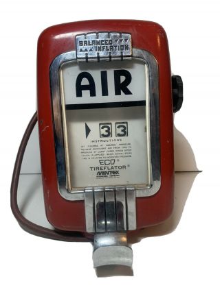 Eco Model 98 Air Station Tower Meter Gas Station Pump Oil Wall Mount Not Sign