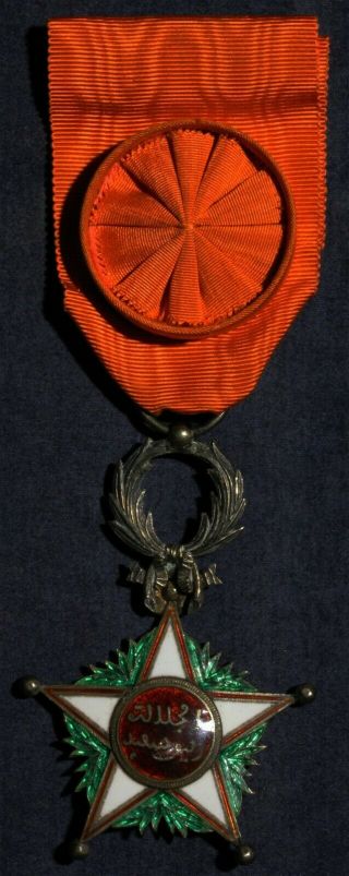 France Morocco Order Of Ouissam Alaouite 4 Cl Orden Ordre Medal Medaille Ordem