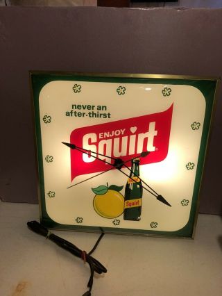 Squirt Soda Pam Clock