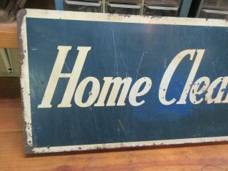 1938 Shell Oil Sign Gas Station Hospital Restrooms Flanged Sign 2