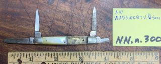 A.  W.  Wadsworth & Sons Knife For Repair,  Made In Germany - Nn.  N.  300