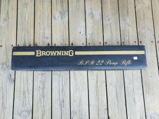 Browning Rifle Box Only Vintage Bpr 22 Pump Rifle Made In Japan
