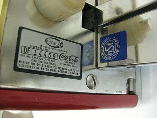 Vintage Coca - Cola Soda Fountain Dispenser Counter Top/Bar Top Soda Dispenser 6
